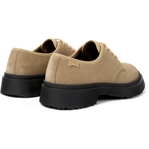 Zapatos de cordones - CAMPER Walden - Beige - Piel de ante