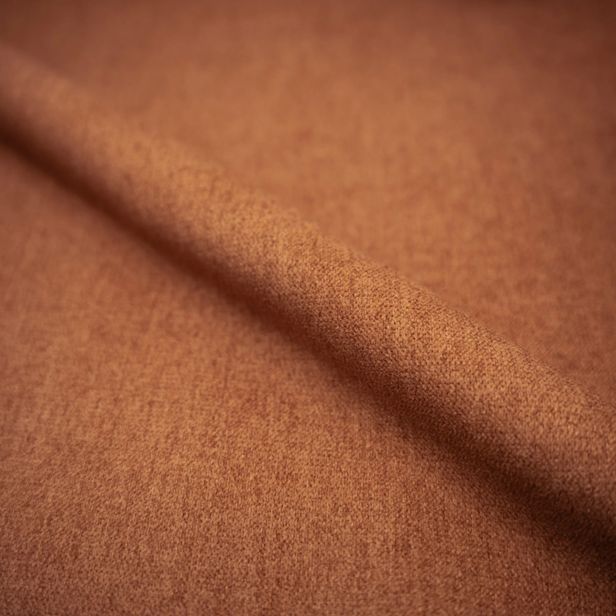 Lot de 2 chaises pour îlot central en tissu terracotta 65,5 cm - Henrik