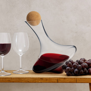 Toupie - Carafe 1.3 L avec bouchon en bois