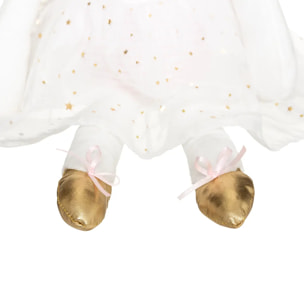 Peluche lapin glitter Zoé H.40cm