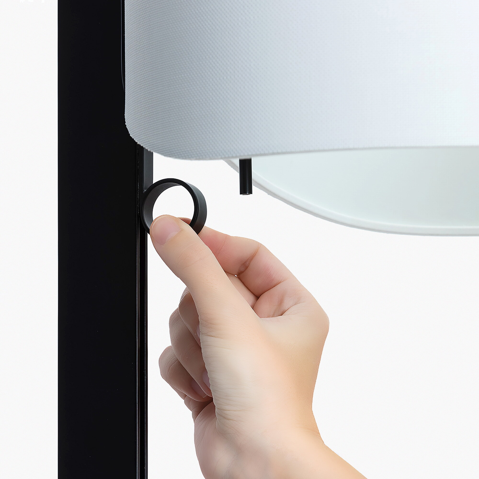 STAND UP Lampadaire noir et grise