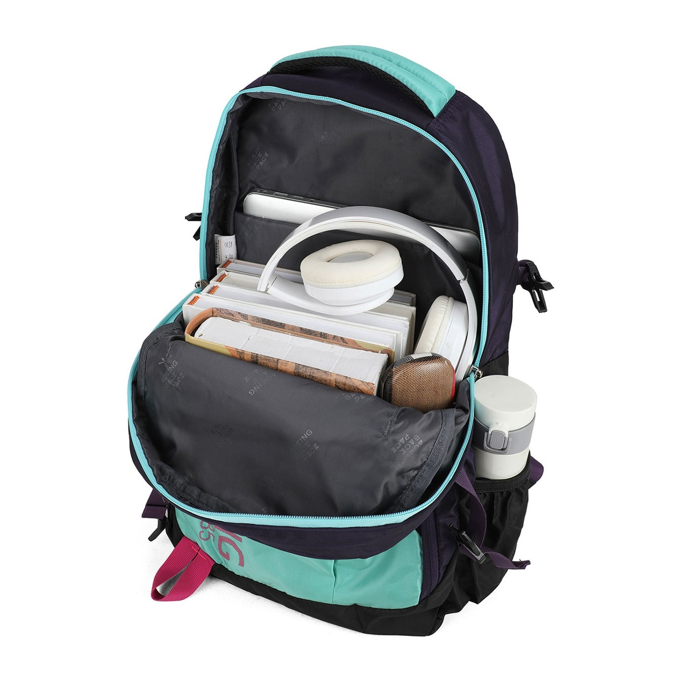 Zaino unisex Auralis - Poliestere - Casual - 33.0 x 49.0 x 19.0 cm