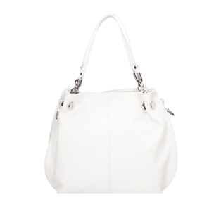 Borsa a mano da donna Made in Italy - Modello Ereba - 100% pelle - 38.0 x 30.0 x 12.0 cm