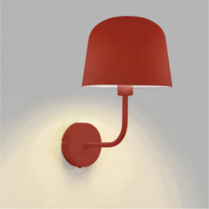 FORLIGHT Fres aplique interior en naranja para bombilla E14