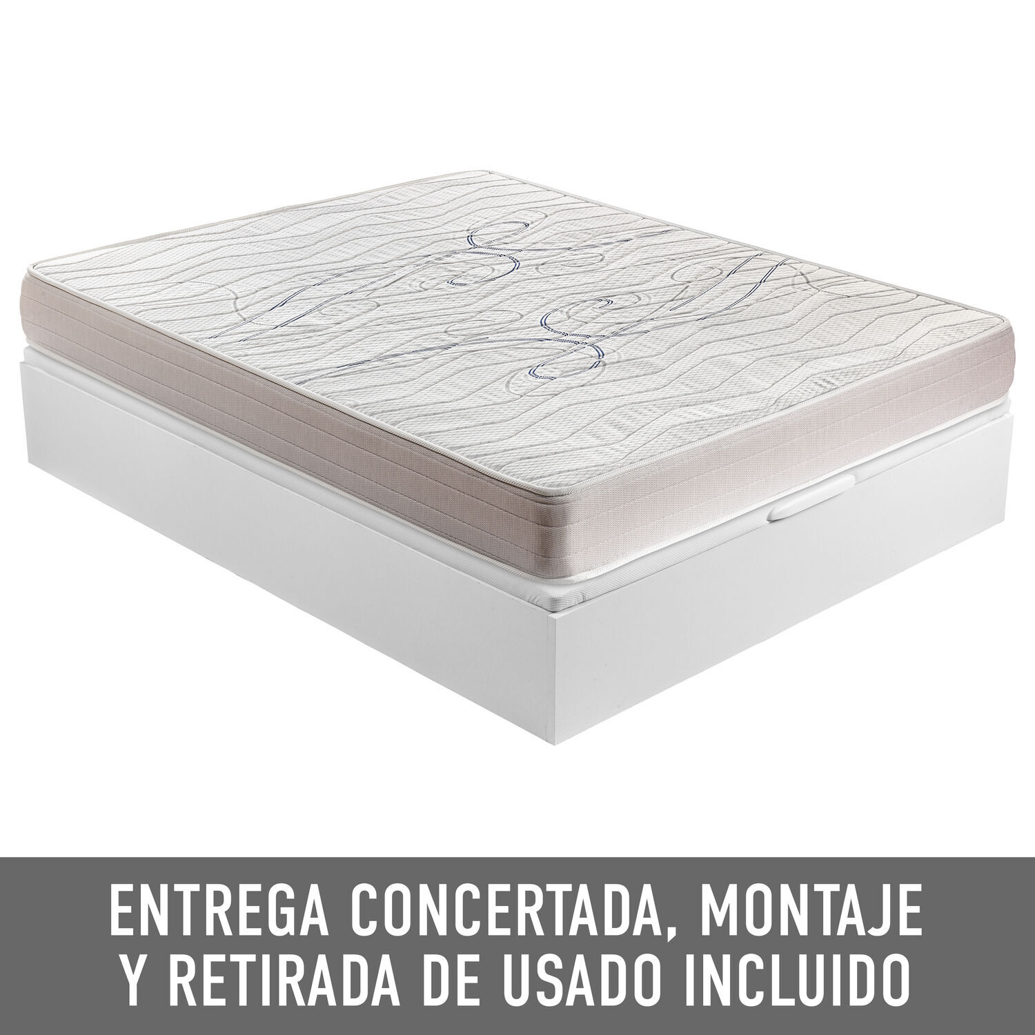 Colchón Viscoelástico + Canapé Abatible | ENVIO, ENTREGA Y RETIRADA INCLUIDO | Xfresh Premium
