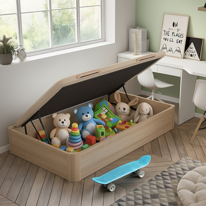 Canapé Abatible | 32CM | ENVÍO, MONTAJE Y RECOGIDA ANTIGUO INCLUIDO | Apertura Lateral | Madera