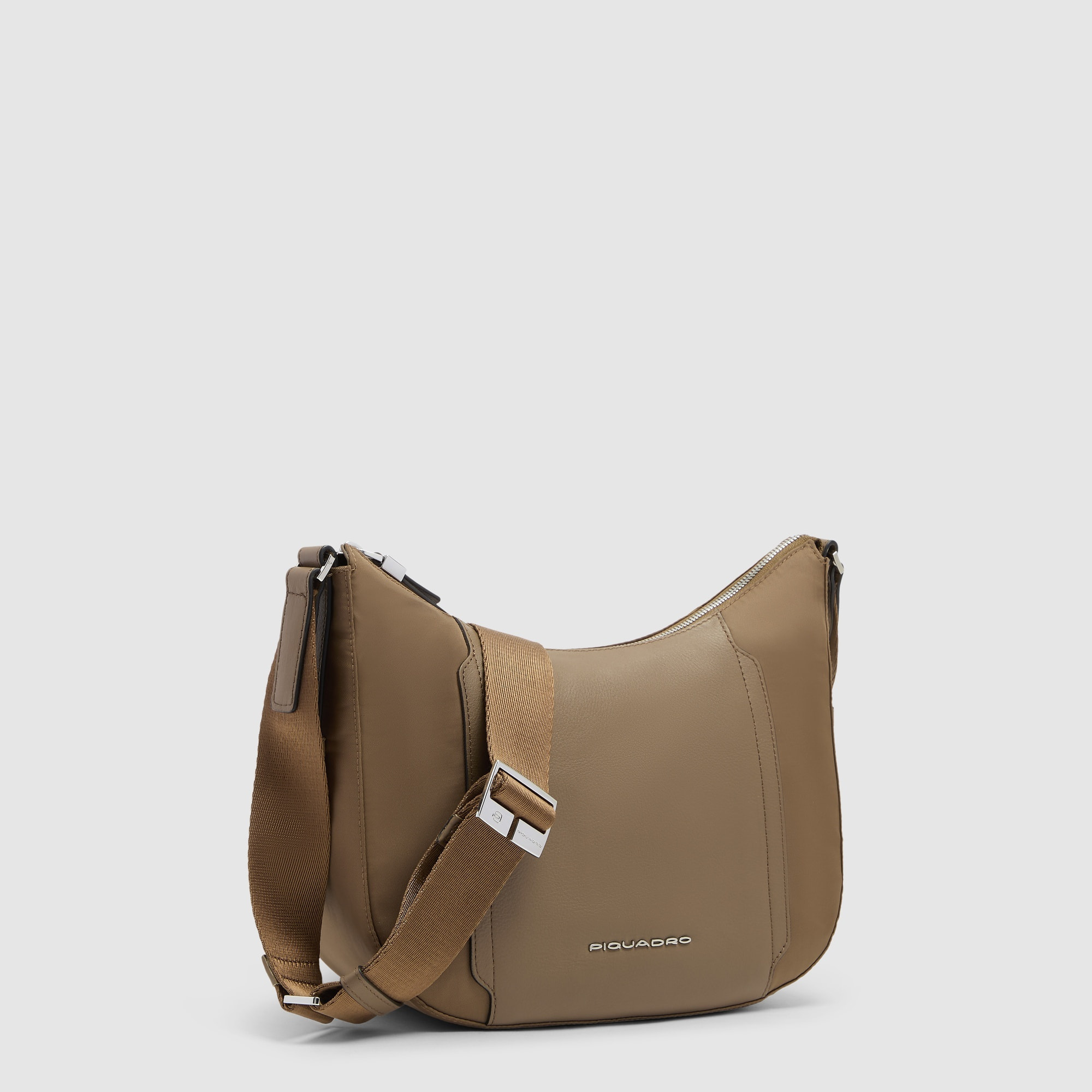 Piquadro Borsa tracolla donna in tessuto riciclato