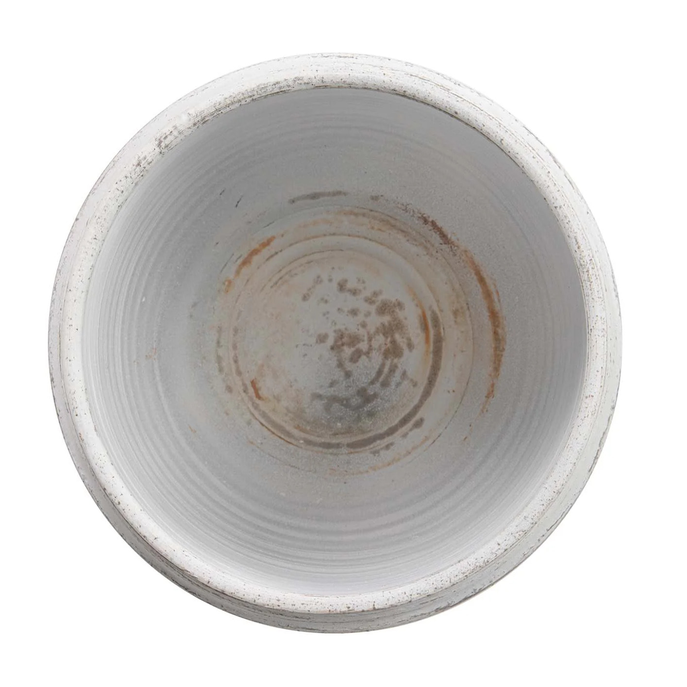 Macetero Ceramica Blanco 39x39x38 Cm