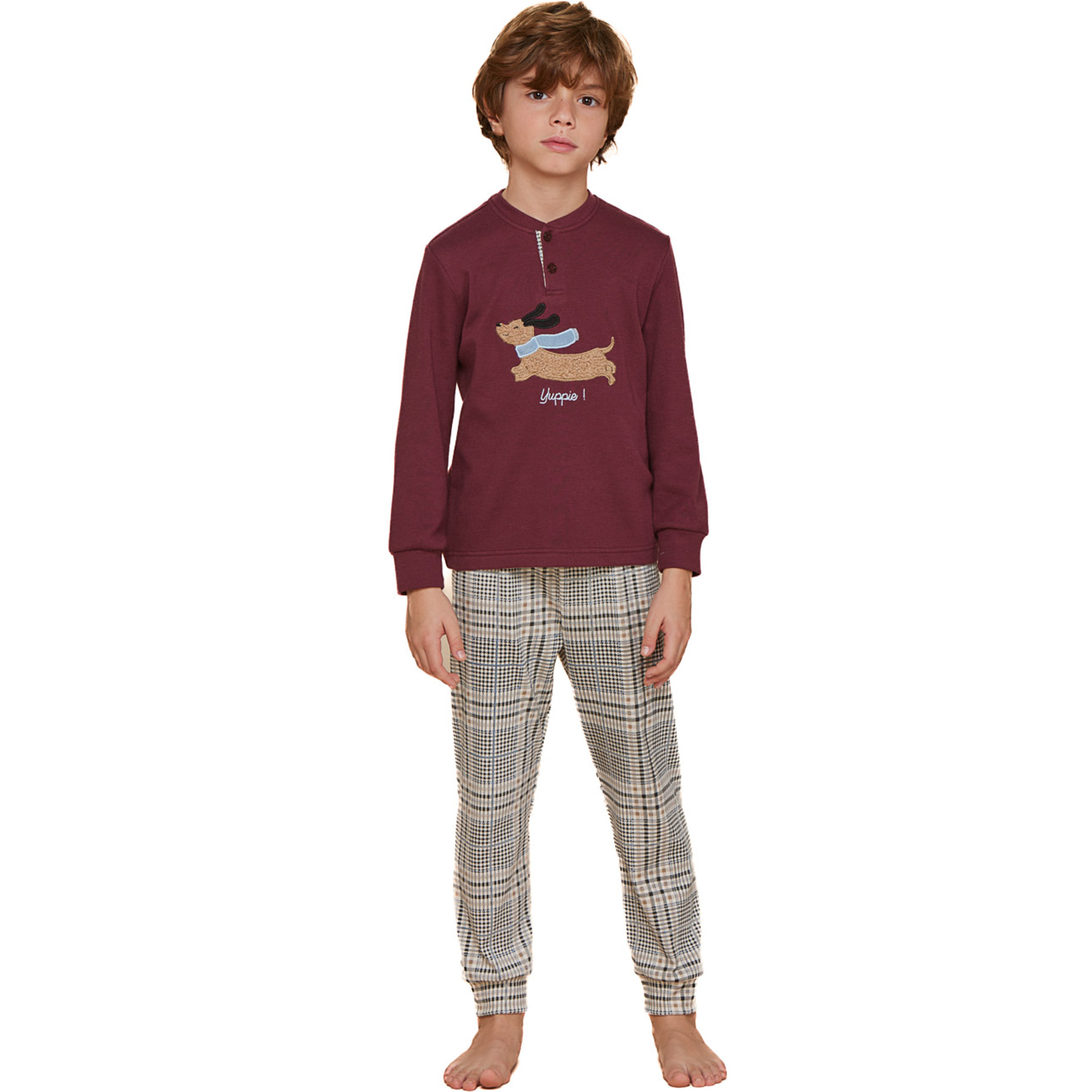Pigiama bambino/a caldo cotone yuppie Noidinotte