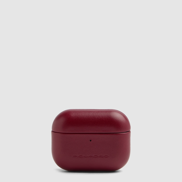 Piquadro Custodia in pelle per Airpods PRO 3