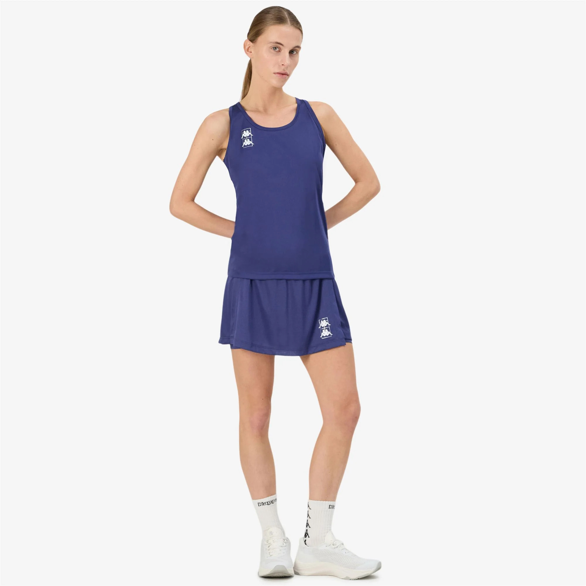 Kappa - Maglie gioco Donna Blu - Kombat Padel Fras
