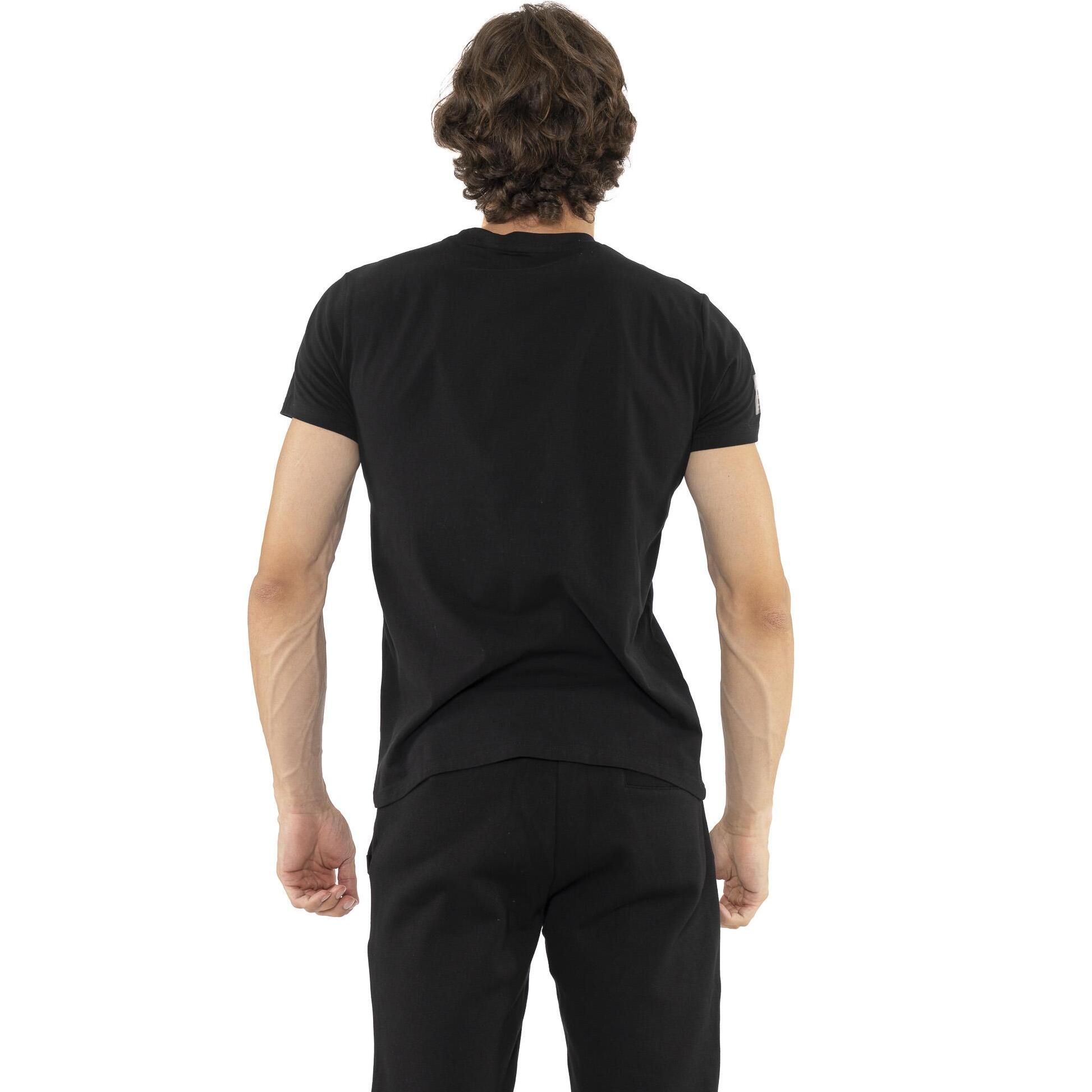 T-shirt a maniche corte in cotone con patch "Selective"