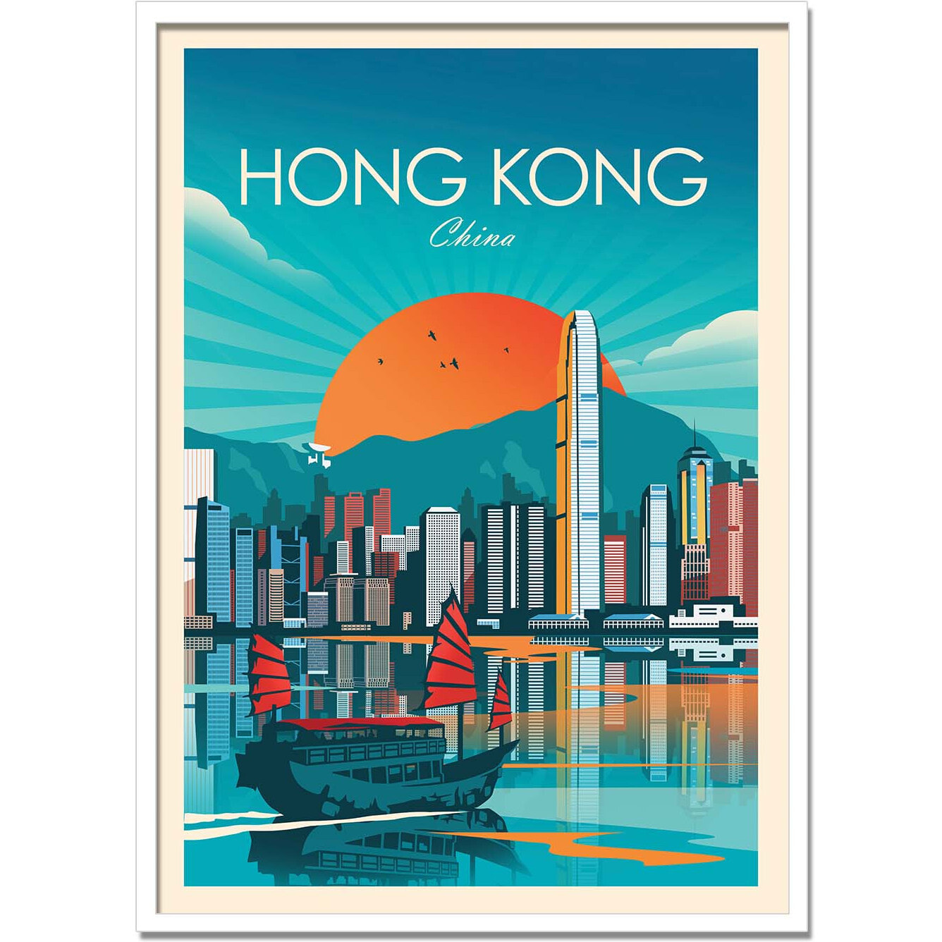 Affiche - Hong Kong - Studio Inception