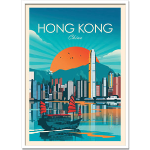 Affiche - Hong Kong - Studio Inception