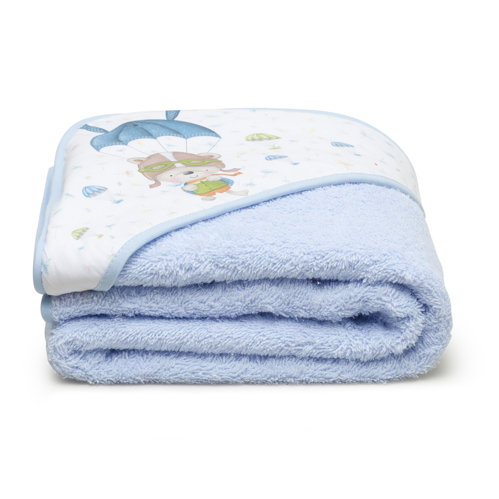 Capa de Baño 1 x 1 Mt  Mod Paracaidista Azul