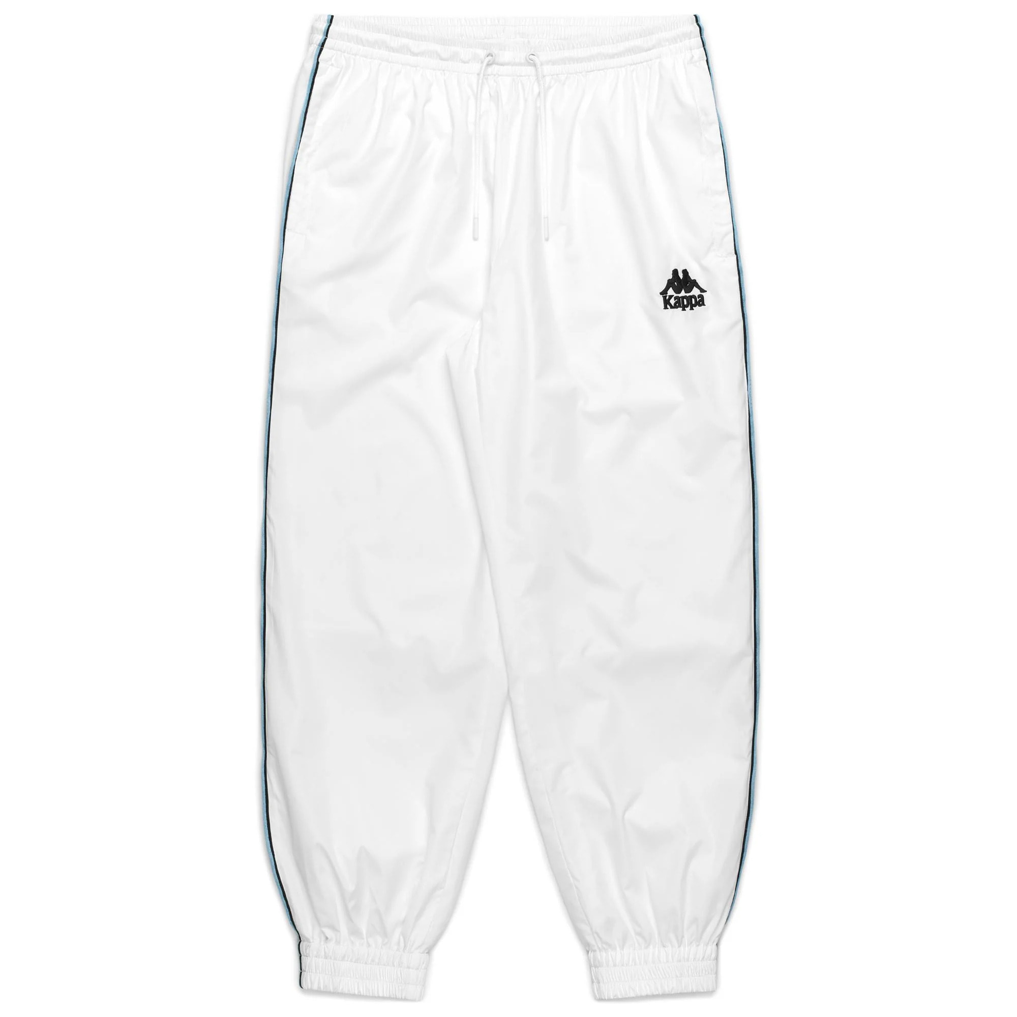 Kappa - Pantalones Hombre Blanco - Authentic Solorit