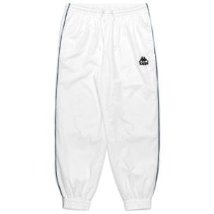 Kappa - Pantalones Hombre Blanco - Authentic Solorit