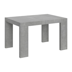 Table extensible 90x120/224 cm Roxell Gris Béton