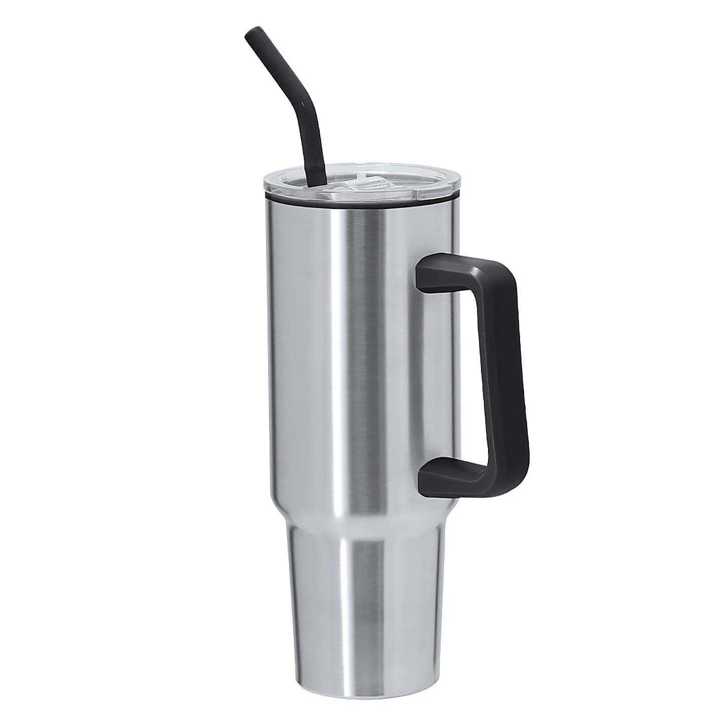 Jarra térmica de 1,2 L de capacidad en acero inoxidable e interior de PP en color negro. Con tapadera de cierre a presión. Libre de BPA.