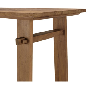 SIXTINE - Bureau 140x60cm en bois de teck recyclé