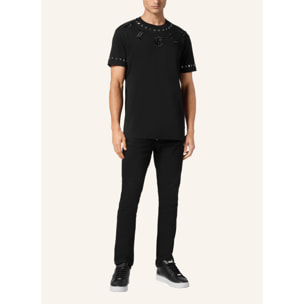 PHILIPP PLEIN T-Shirt Round Neck GOTHIC PLEIN