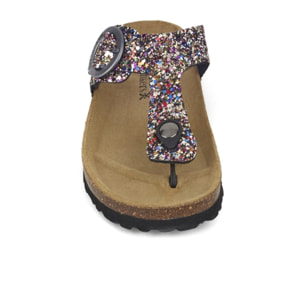 SANDALIA GRANADA BABUNKERS NEGRO