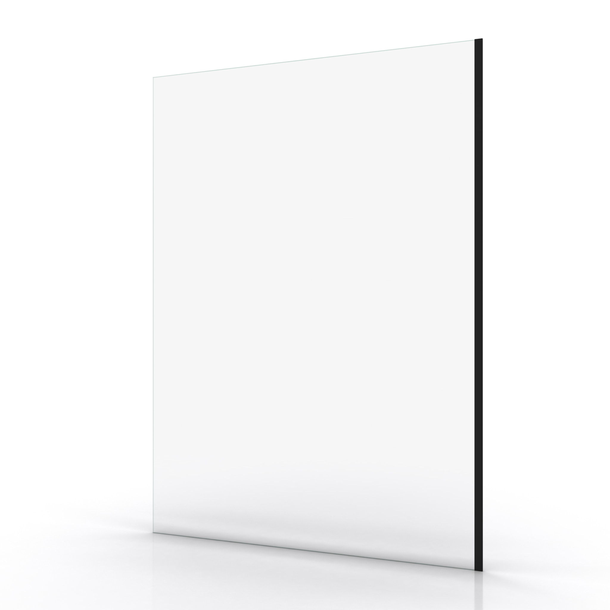 Paroi de Douche 140x200cm - Verre Trempé Transparent 8mm - Profilé Noir - FREEDOM 2 BLACK