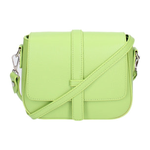 Borsa a tracolla da donna - Modello False - Vera pelle - 21.5 x 22.0 x 6.5 cm