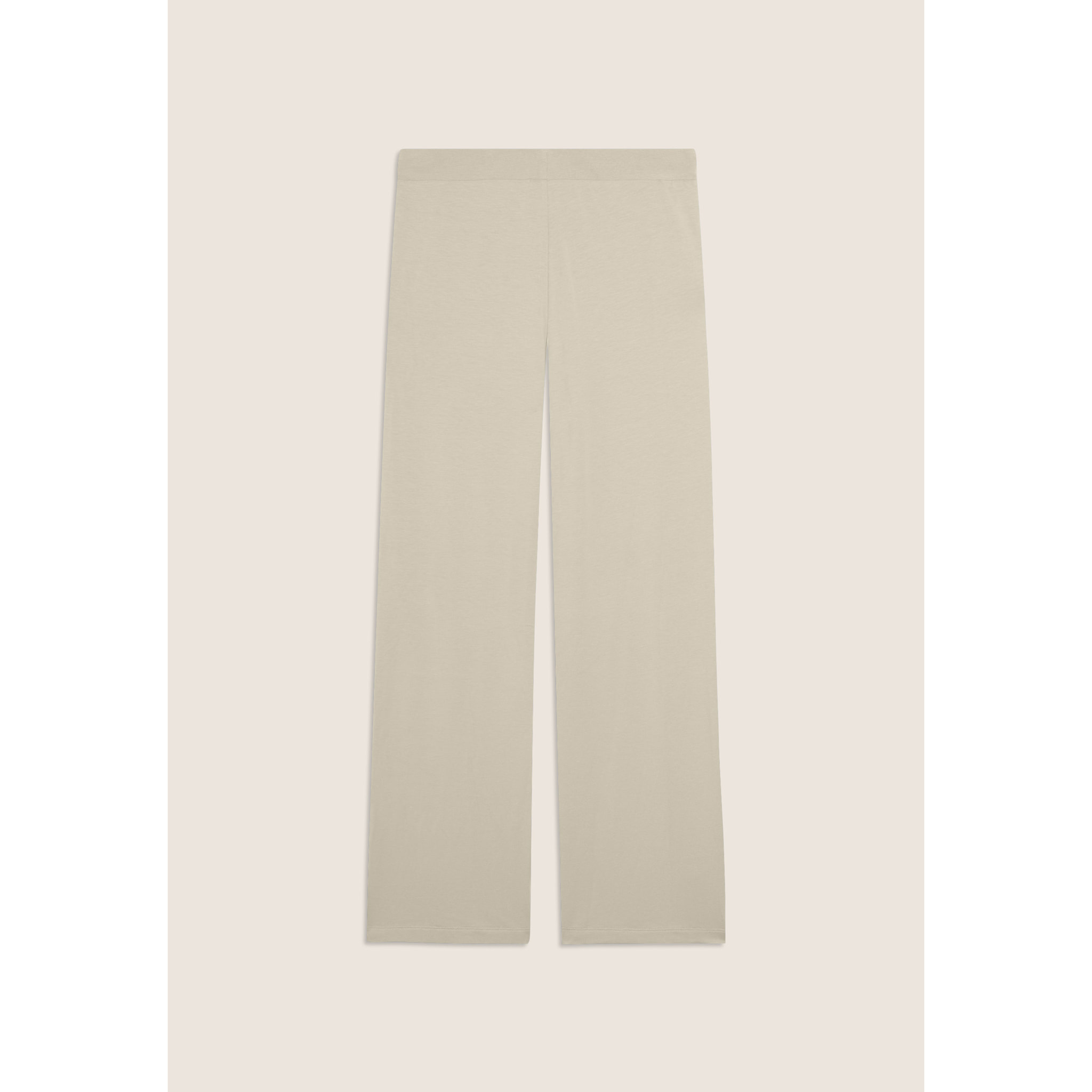 Pantaloni Sportivi con gamba Wide Leg e strass