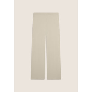 Pantaloni Sportivi con gamba Wide Leg e strass