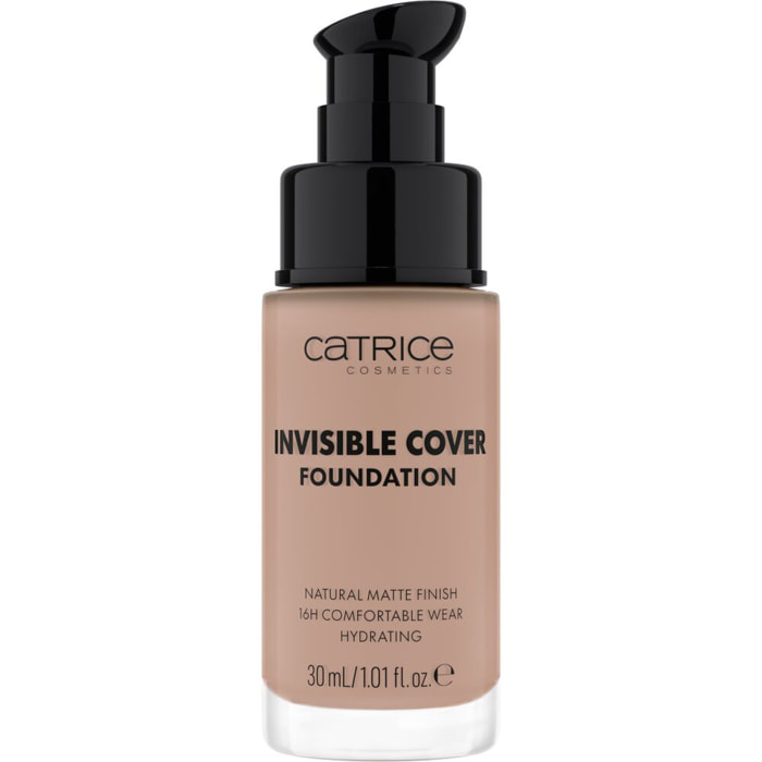 Invisible Cover Foundation - Fond de Teint Couvrant Invisible Fini Mat 30ml