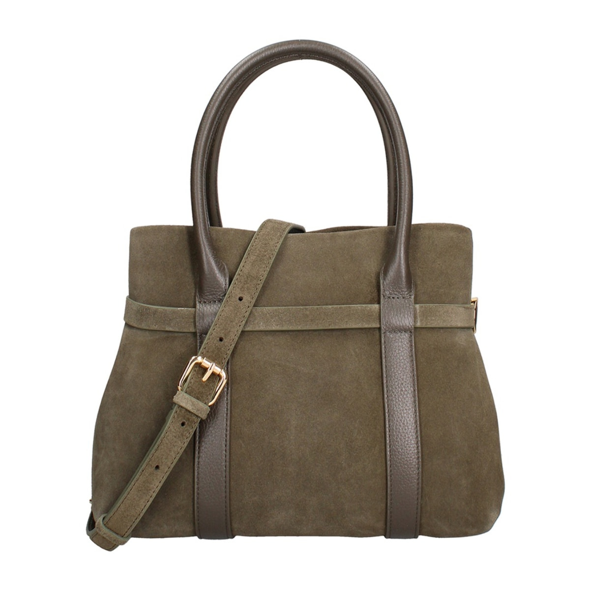 Borsa a mano da donna Made in Italy - Modello Lumina Lux - 100% pelle - 28.0 x 20.0 x 13.0 cm