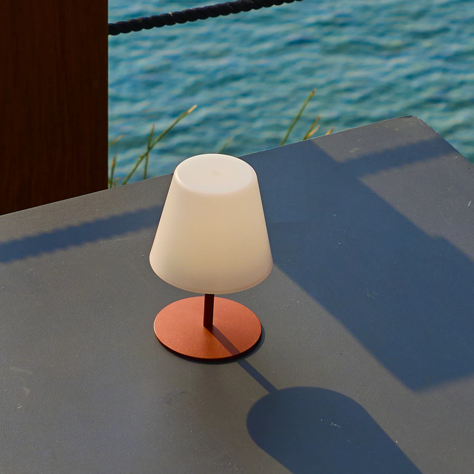 Lampe de table sans fil TWINS H16CM