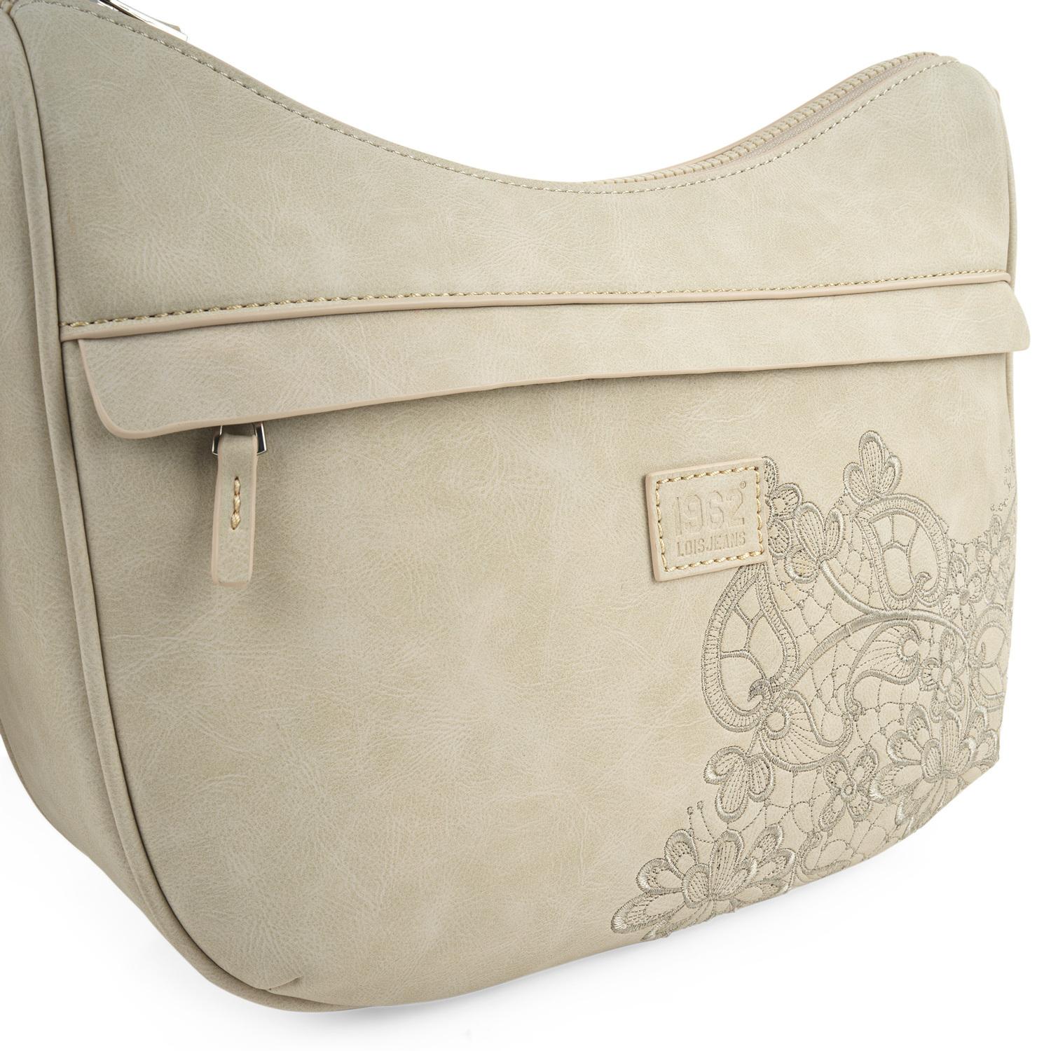 Bolso Bandolera Mujer Sint/Pu Lois Marcy Piedra