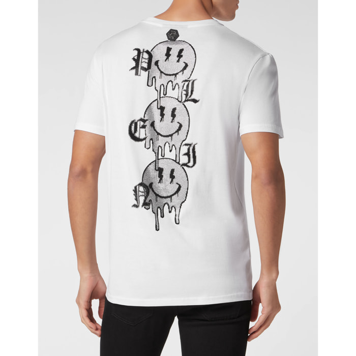 PHILIPP PLEIN T-Shirt Round Neck SMILE