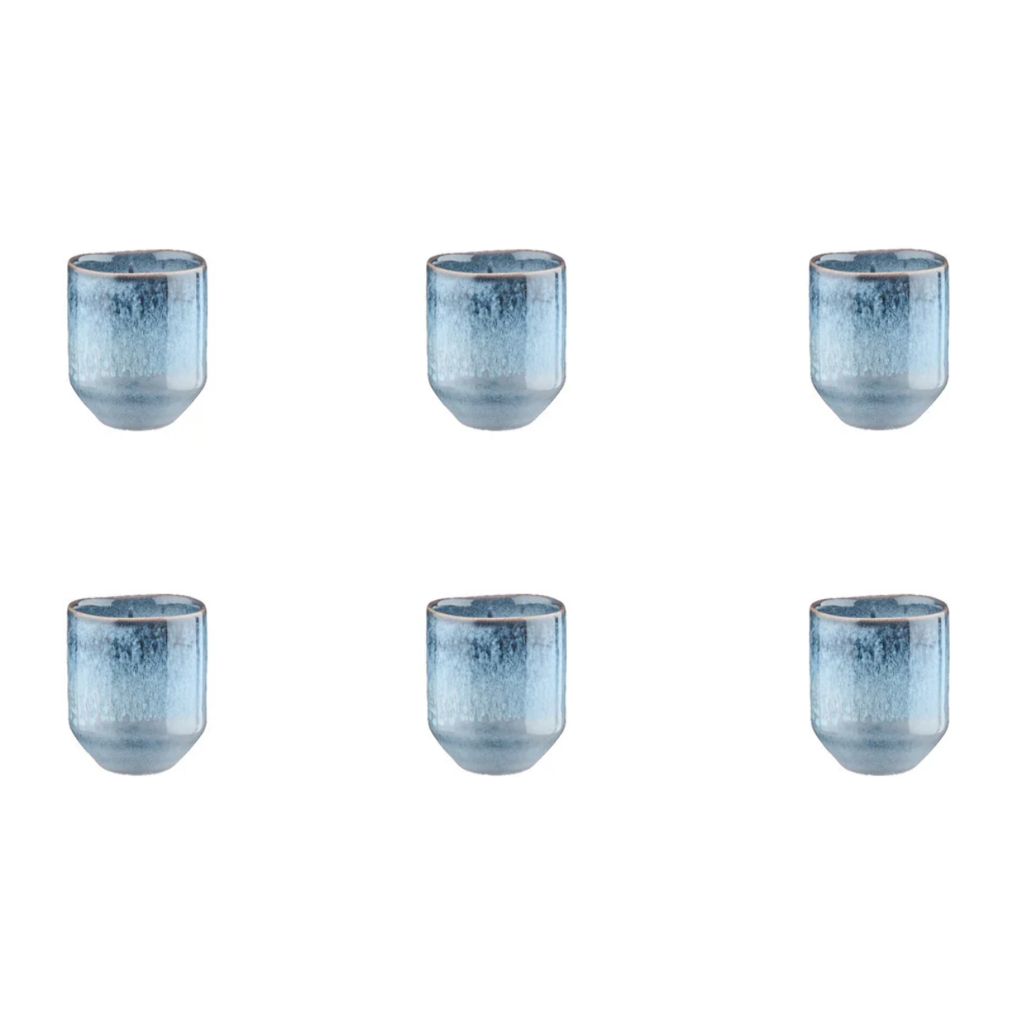 Tasse GENESIS 8cl - 6 pièces - Mer