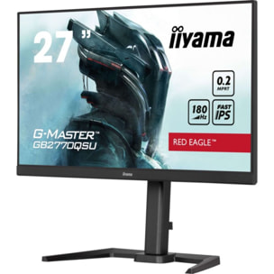 Ecran PC Gamer IIYAMA G-MASTER GB2770QSU-B6 27'' Plat IPS