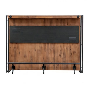 Bar en bois & métal style industriel - ATELIER