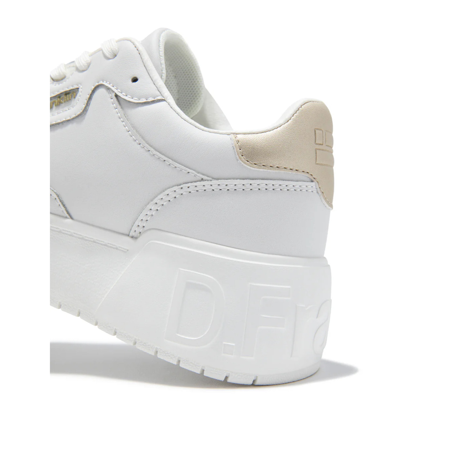 Zapatillas Deportivas Casual Mujer Court Basic Oro D.Franklin