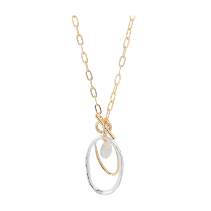 Collar Belefi acabado oro amarillo 18k