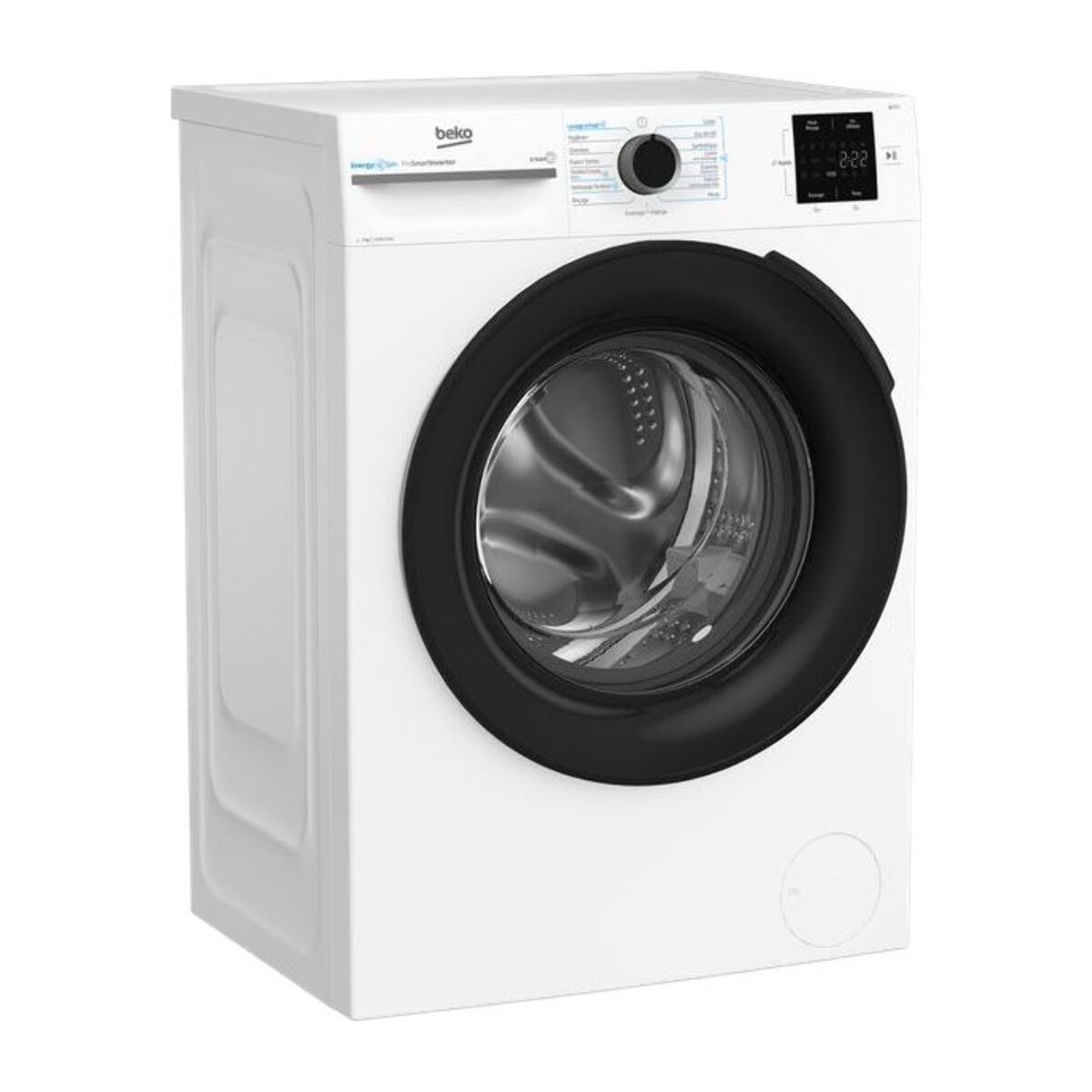 Lave linge hublot BEKO BM3WFU47411B Energy Spin