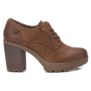 Zapato blucher/derby camel