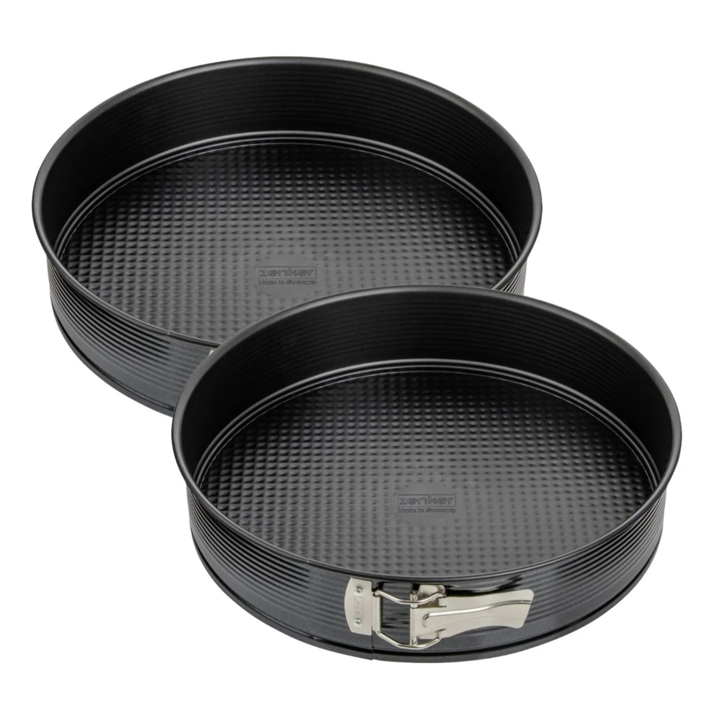Ensemble de 2 Moules à manqué à charnière Zenker Black Metallic