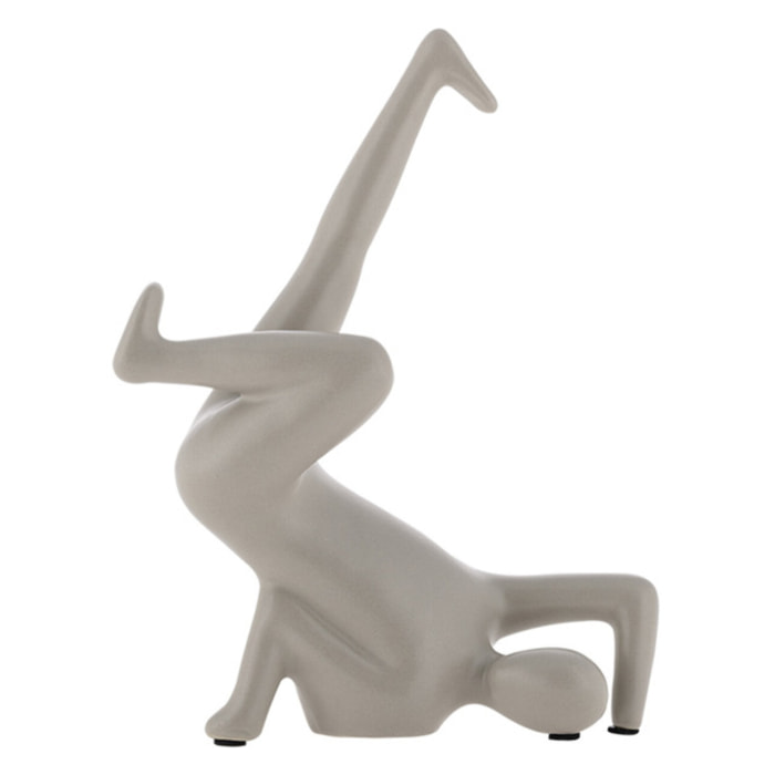 Statua Gym con schiena a terra