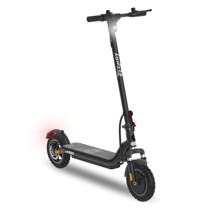 Trottinette électrique EZWAY EX100 - 25 km/h, 25 km d'autonomie, batterie 21,6V 10,4Ah, frein à disque, pneus tout-terrain 10