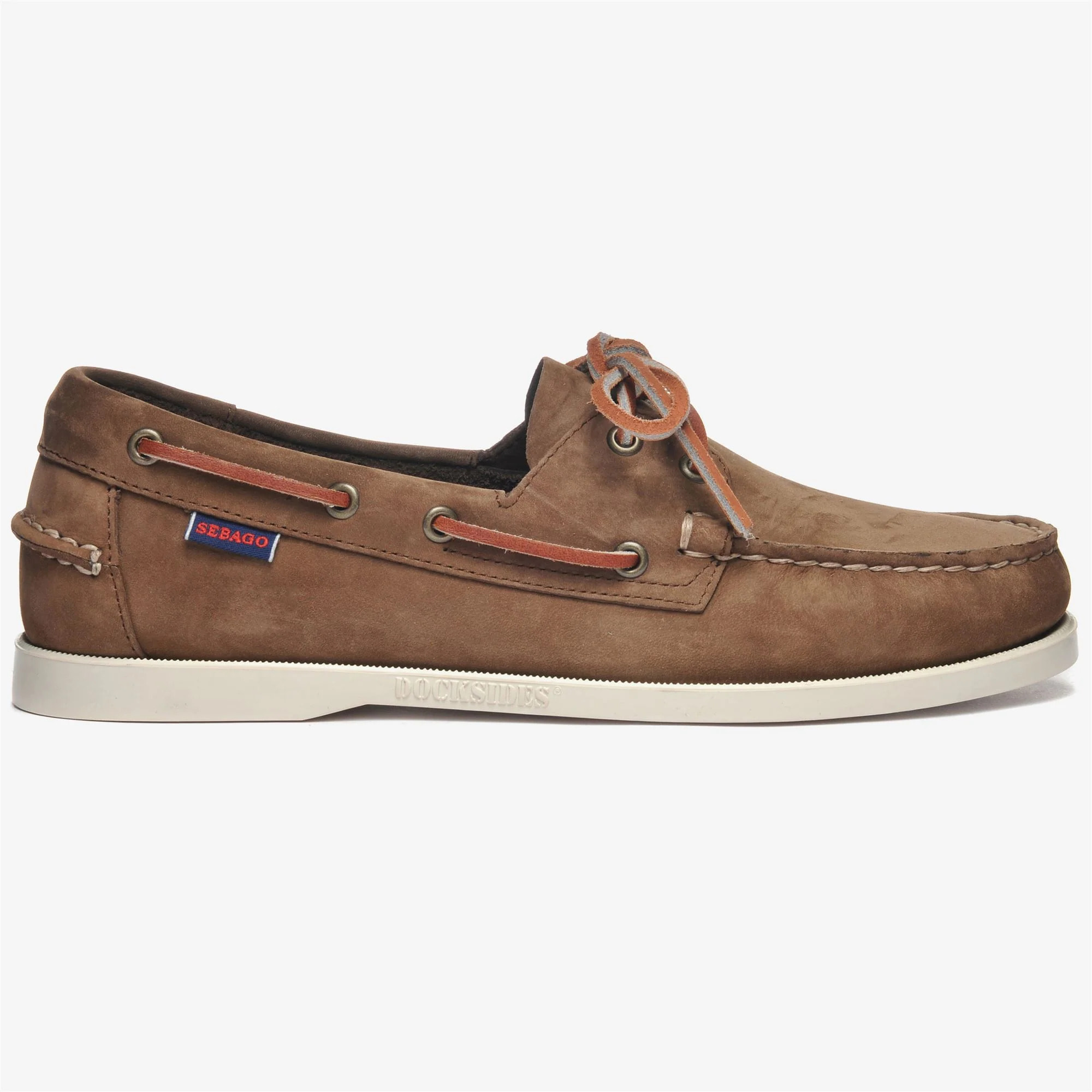 Sebago - Docksides Uomo Marrone - Docksides Portland Nubuck