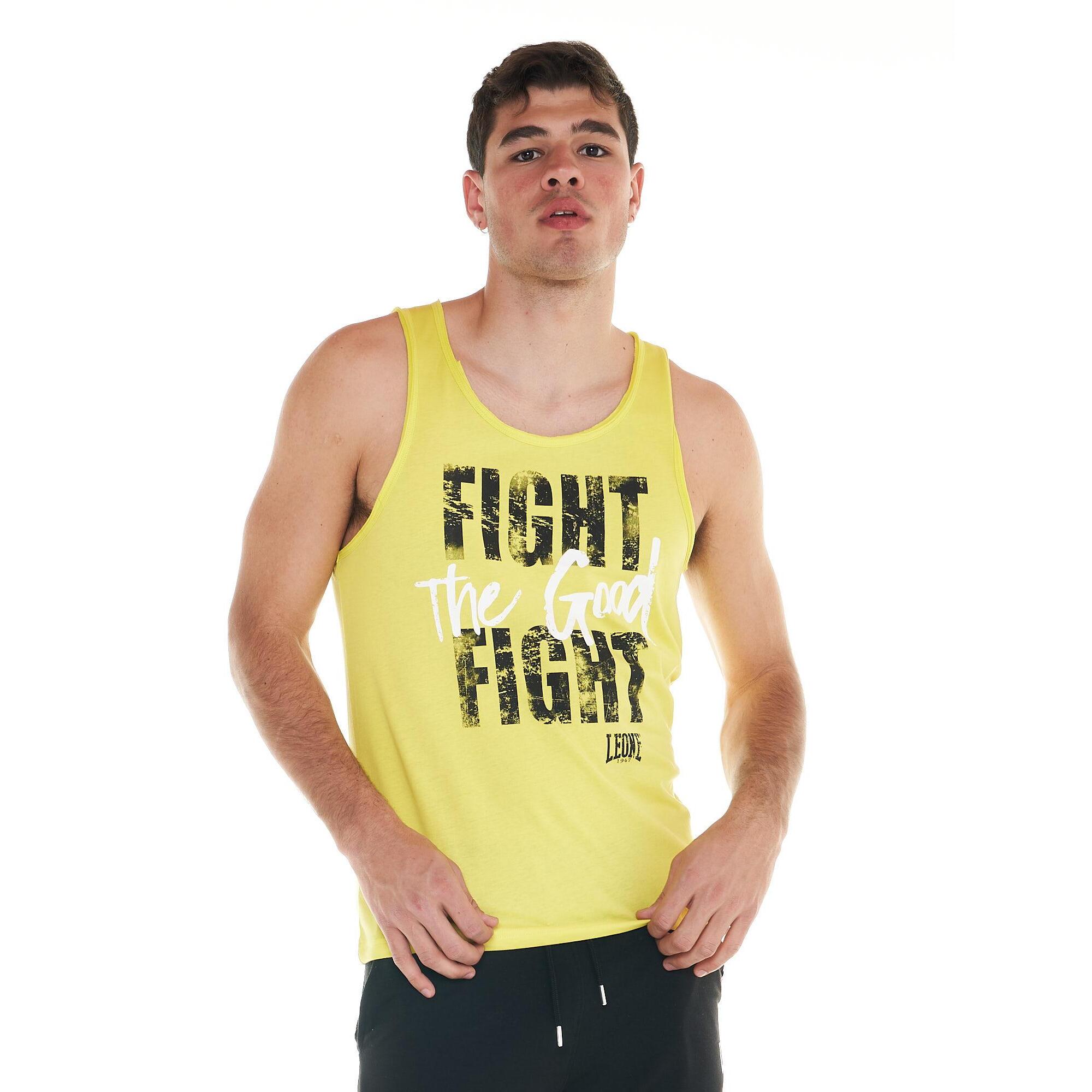Camiseta de tirantes deportiva para hombre Fluo