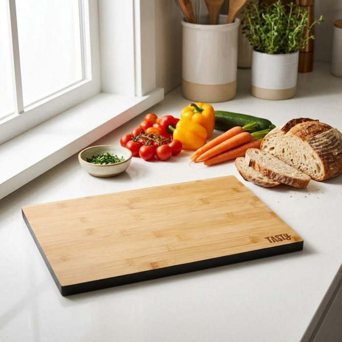 Grande planche à découper en bambou 35,5 x 25 cm Tasty Core