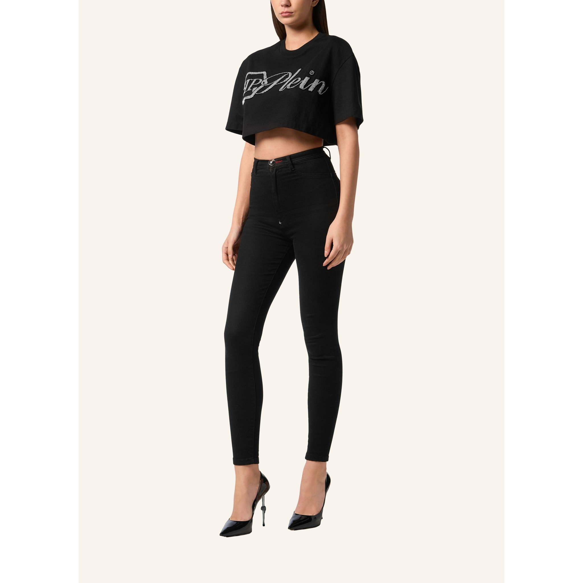 PHILIPP PLEIN Camiseta Cuello Redondo SIGNATURE