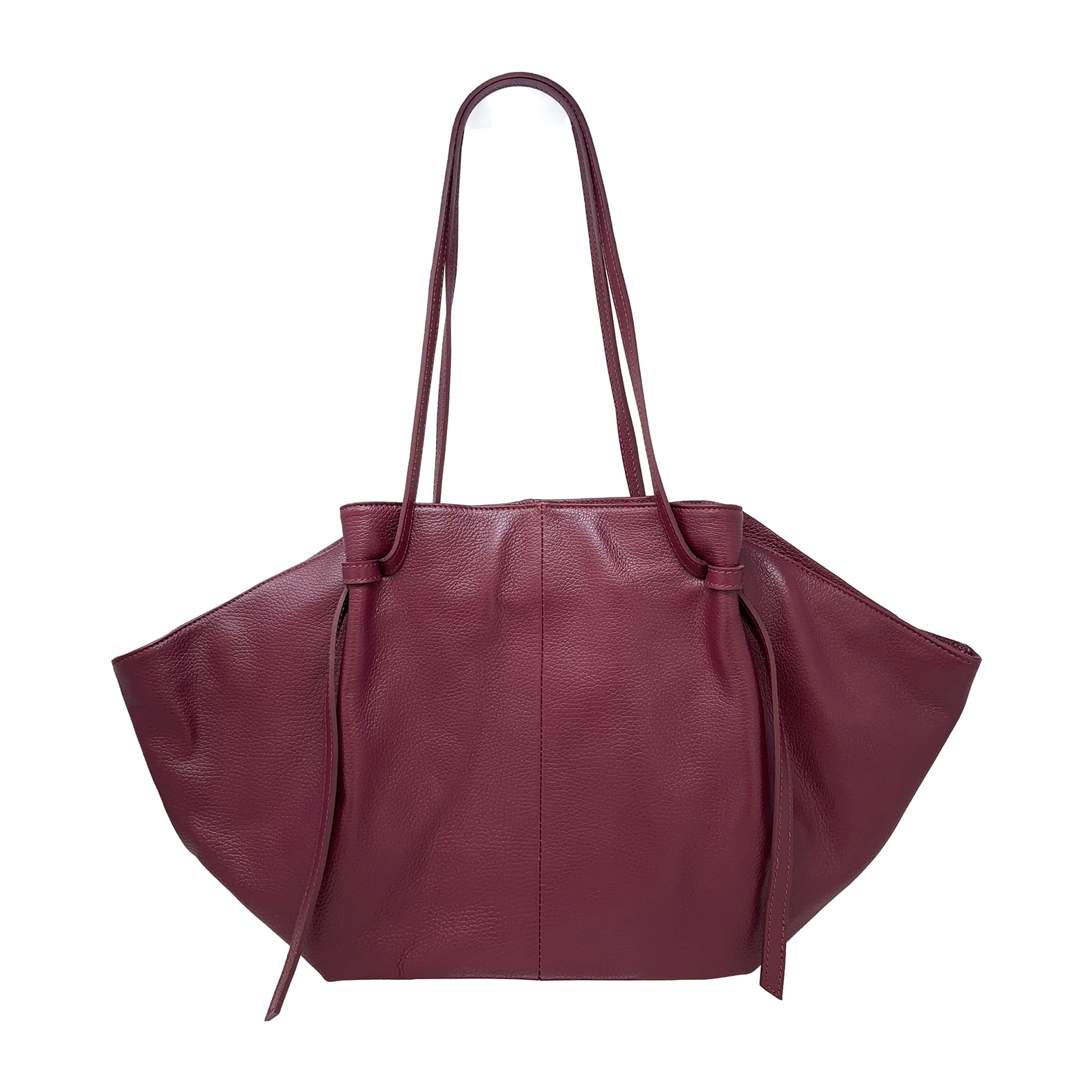 Borsa a Mano Shopper in Vera Pelle Dollaro Made in Italy